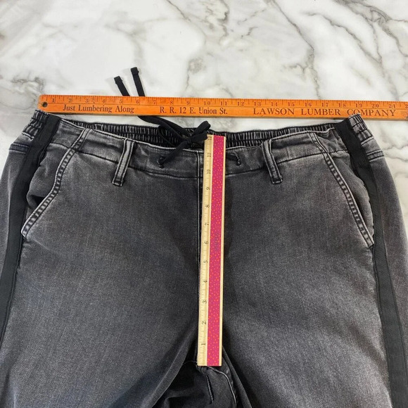 Torrid Feel The Fit Boyfriend Pull On Jeans Womens Size 2R 18/20 2X Faded Black - Picture 8 of 12